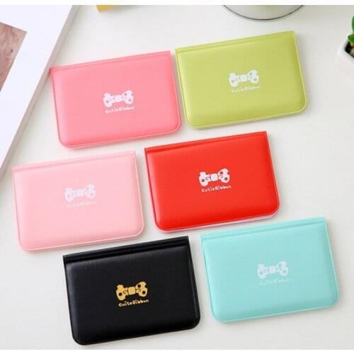 Korean Version Of The Creative Card Package Children’S Cute Stationery Solid Color Bow Card Package Fashion Certificate Package