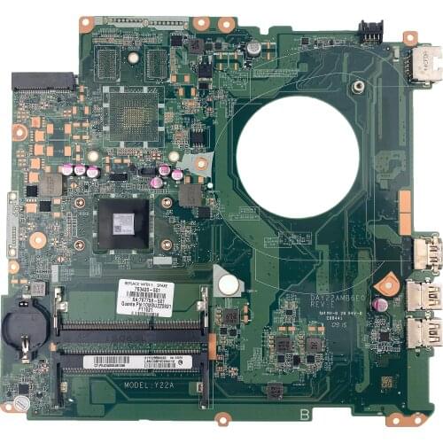 JU PIN YUAN 763420-501 763420-001 DAY22AMB6E0 Laptop motherboard for HP PAVILION 17-F 17Z-F motherboard 100% fully Tested