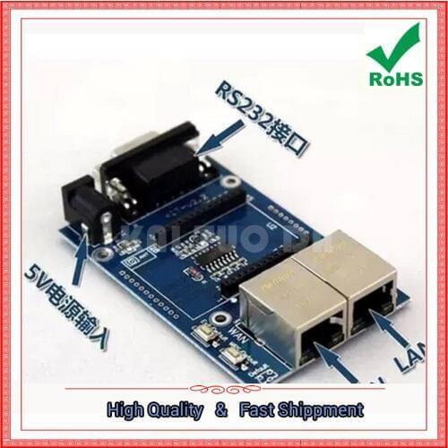 Uart-WIFI module, serial port WIFI, single-chip WIFI, HLK-RM04 board simplified test (C5A6) 0.16kg-X