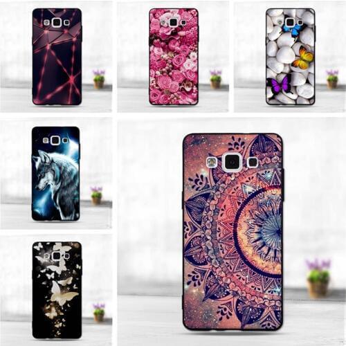 TPU Soft Case For Coque Samsung Galaxy A5 2015 A500 A500F A500H 3D Silicone Cover Cases For Samsung a5 2015 a500 Phone Cover