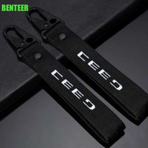 1pc Nylon car key ring for kia ceed