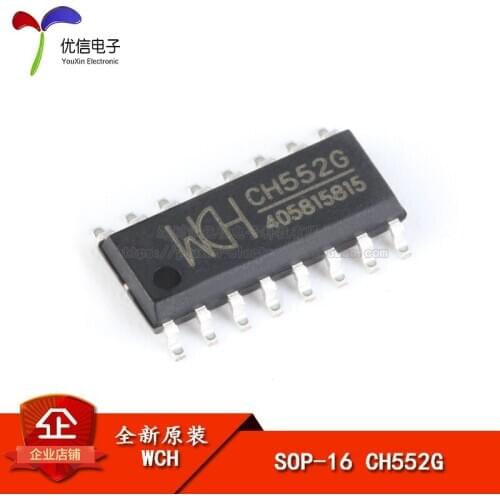 Genuine original patch CH552G SOP-16 16KB 8-bit Enhanced USB microcontroller chip