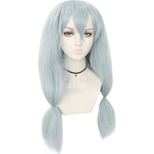 Anime Jujutsu Kaisen Mahito Long Wig Cosplay Costume Heat Resistant Synthetic Hair Men Women Wigs + Wig Cap