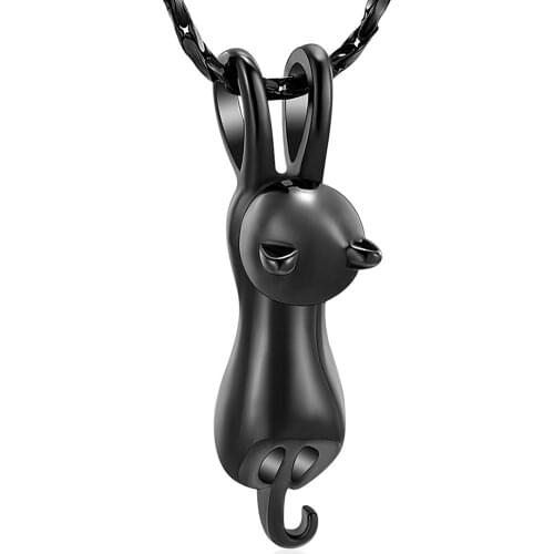 Pet Cremation Jewelry for Ashes Memorial Ash Jewelry Keepsake Cat Urn Pendants for Animal Ashes Necklace