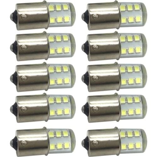Factory Direct Sales 1156 Silicone Lights 1157 LED Brake Lights 2835 12 SMD Reverse Tail Super Bright