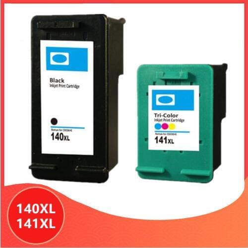 Replacement for HP 140XL 141XL ink cartridge for HP140 5363 D4263 6413 J5783 C4283 C4343 C5283 D5363 printer