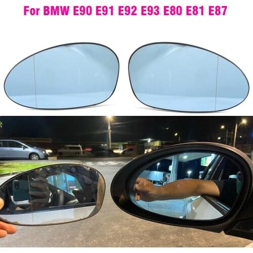 For BMW E90 Mirror Heated Side Mirror Glass Rearview Mirror For BMW E90 E91 E92 E93 M3 Style E80 E81 E87