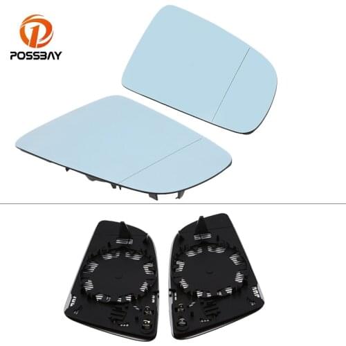 POSSBAY Auto Car Heated Mirror Fit for Audi A6 C6 Sedan/Avant 2005/2006/2007/2008 Car Rear View Mirror Side Rear View Mirror