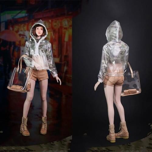 In Stock 1/6 Camo Hooded Vest Short Pants Shorts ONEPOP DV-02 Fit 12'' TBL PH JO Figure Body