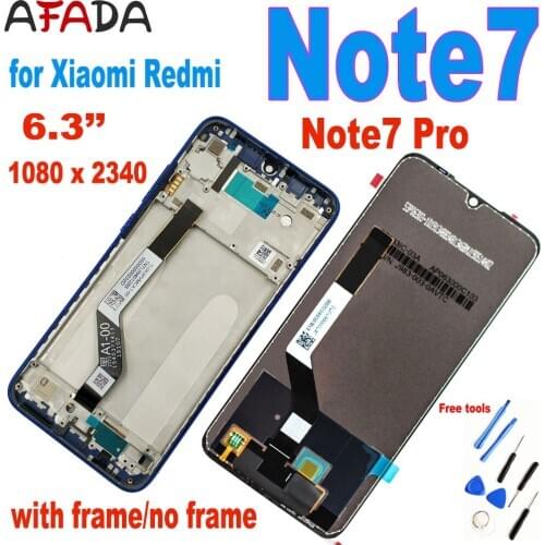 For Xiaomi Redmi Note 7 LCD Display Touch Screen Digitizer Assembly Redmi Note7 Pro LCD Display 10 Touch Repair Parts