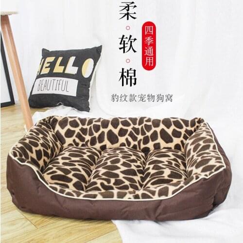 Golden-haired Kennels Can Be Disassembled Teddy Than Bear Dog Bed Dog Mats Large Dog Alaska Pet Supplies Four Seasons