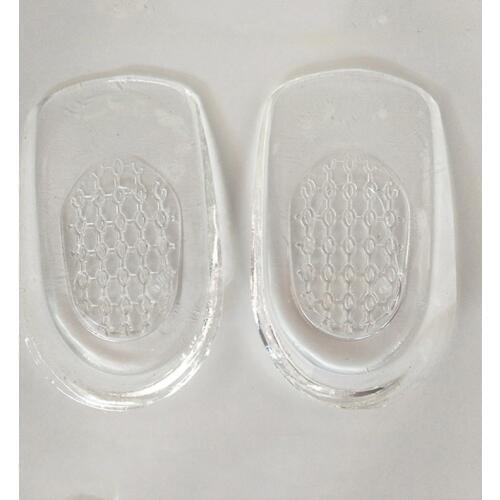 1 Pair Heel Insoles Shoes Massage Cushion Silicone Gel Inserts Pads Massager -MX8