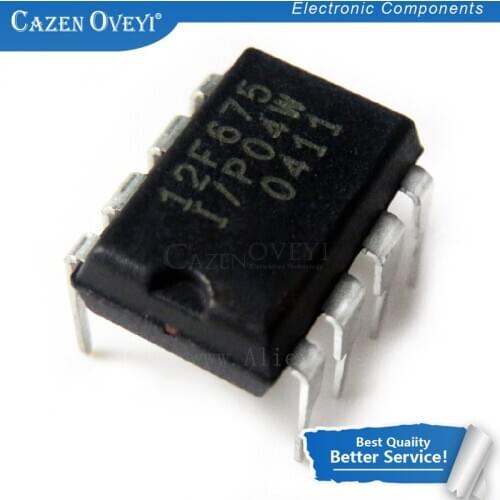 2pcs/lot PIC12F675-I/P 12F675 PIC12F675 PIC12F629-I/P PIC12F629 12F629 SAME DIP-8 In Stock