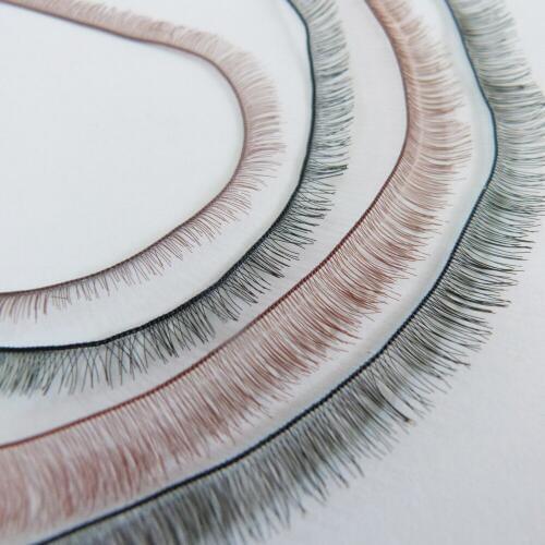 20x5mm/20x8mm black/coffee color toy eyelash for toy eyes finding--color option-50pcs/100pcs