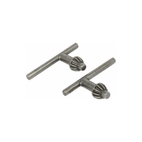 6mm Pilot Dia 11 Teeth T Shaped Spanner Drill Chuck Key Gray
