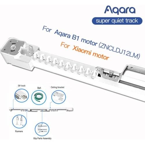 Aqara B1 Smart Curtain Track Electric Curtain Rail Control System Quiet track for Aqara B1 motor,xiaomi youping motor