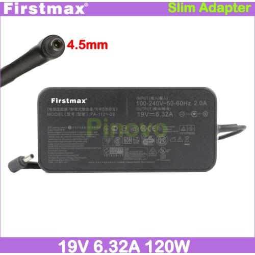 Laptop power Adapter 19V 6.32A 120W for Asus Charger ZenBook UX534FT F570UD K570ZD R570ZD UX501LW U5500VD BX534FT UX563FD