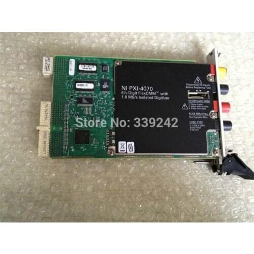 PXI-4070 National Instruments PXI-4070 Digit PXI Digital Multimeter (DMM) With ISOLATED DIGITIZER PXI-4070