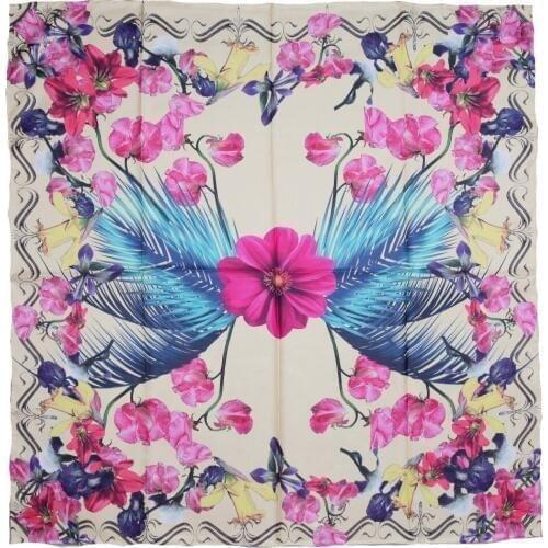 ELEGANT HANDMADE BRAND 100%Twill Silk Scarf