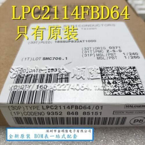 LPC2114FBD64 LPC2114FBD64/01 QFP