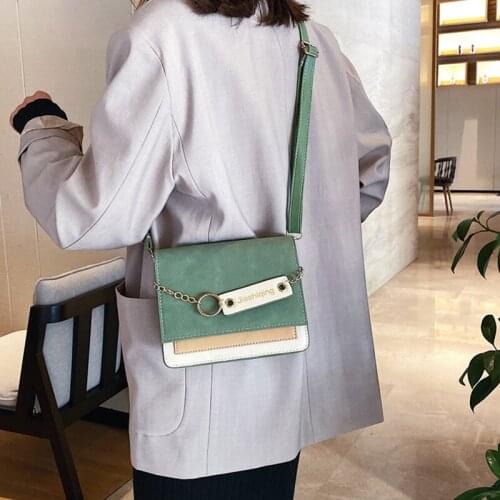2020 NEW Mini Handbags Women Fashion Ins Ultra Fire Retro Wide Shoulder Strap Messenger Bag Purse Simple Style Crossbody Bags