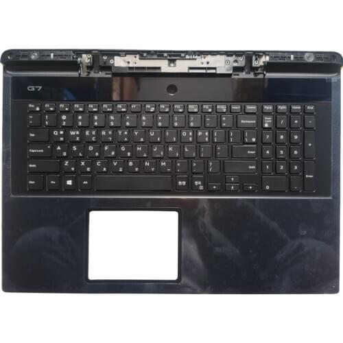 NEW Korean laptop keyboard for DELL G7 7790 KR keyboard with palmrest with backlight 06WFHN