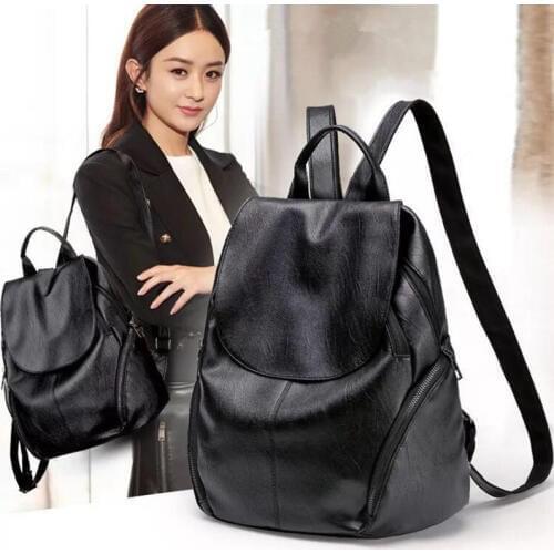 2018 New Products Fashion Women Backpack High Quality Youth Leather Backpacks for Teenage Girls Female School Shoulder Bag Bagpa
