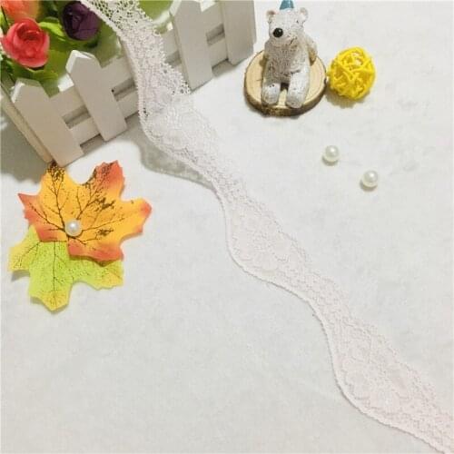 NS2158 3.5cm Wedding Underwear lace Stretch lace lace for DIY shoes, hats, underwear, Clothing Accessories