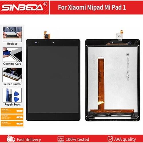 Original 7.9" LCD For Xiaomi Mipad 1 LCD Display Touch Screen Digitizer Glass Sensor For Xiaomi Mipad Mi Pad 1 A0101 Replacement