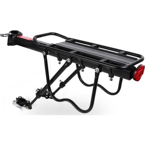 Whole Quick Release Aluminum Alloy Bicycle Racks Rear Seat Luggage Carrier Shelf MTB Cycling Rack Road Mountain Bike Cargo Racks