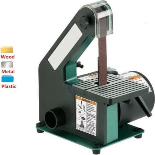 Sanding Machine Belt Sander Metal Polisher Knife Grinder Chamfering Machine 220V 350w High Quality