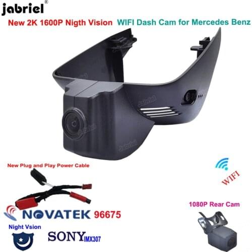 2K 1600P Plug And Play Hidden Wifi Car Dvr Dash Cam Cameras Recorder For Mercedes Benz Smart 453 for Smart fortwo forfour 453