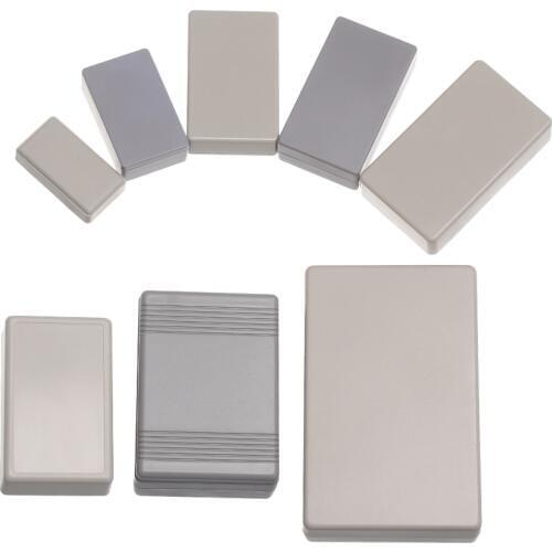 1pcs Waterproof White/Grey DIY Housing Instrument Case ABS Plastic Electronic Project Box Storage Case Enclosure Boxes Supplies