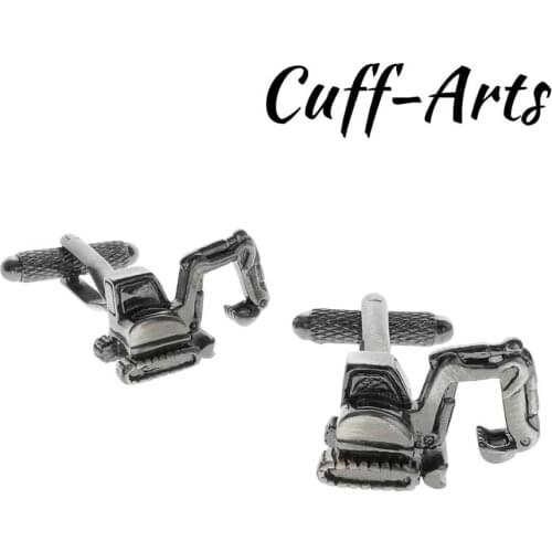 Cufflinks for Men Excavator Digger Cufflinks Gifts for Men Gemelos Les Boutons De Manchette by Cuffarts C10512