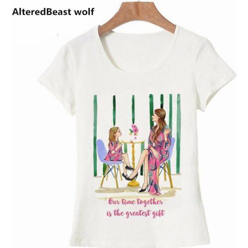 Super Mom Female T-shirt Mothers Harajuku Kawaii White Tshirt New Arrival 2019 T Shirt Tee Shirt Korean Fashion Clothing