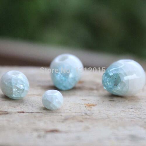 2018 new On sale 10mm 50pcs Ice Crack white Porcelain Ceramic oval Beads,oval Spacer beads Free shipping YS0044