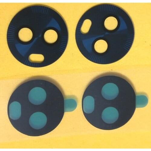 50Pcs Back Main Camera Lens Glass Cover with Adhesive Sticker Tape For Motorola for Moto G6 Plus Replacement Parts