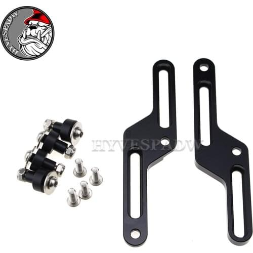 For SUZUKI V STROM 650 DL650 vtrom650 dl 650 2017 2018 2019 Motorcycle CNC Aluminum Windshield Bracket Windscreen Adjusters