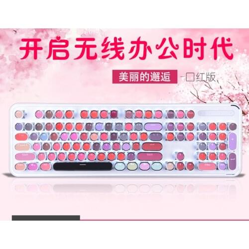 Bluetooth Wireless Typewriter Mechanical Keyboard for Apple Mac Android ipad Mobile Notebook Universal