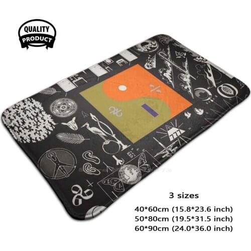 Bon Iver 22 A Million Album Cover Soft Foot Pad Room Goods Rug Carpet Bon Iver Band Justin Vernon Album Folk Indie 22 A Million