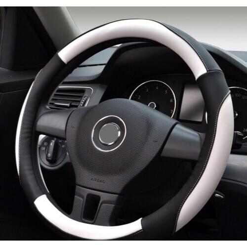 Car Steering Wheel Cover 36 37 38 39 40 cm Steering Leather Protection Cover Auto Parts Multicolor Accessories Sports Style New