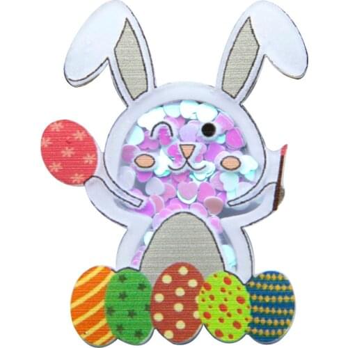 David accessories 5pcs/lot Ester Transparent Quicksand Sequins Acrylic Colorful Sequins DIYCraft Phone Cover Decoration,5Yc9195