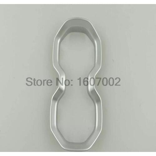 For Jeep Renegade 2016 ABS Chrome Matte Interior Front water cup holder decoration Cover Trim Water Cup Cover Car Styling