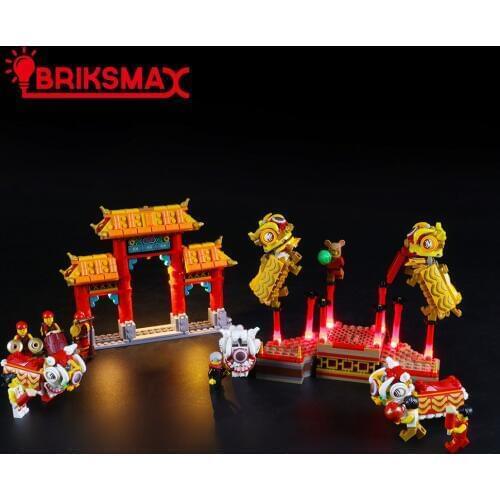 BriksMax Led Light Kit For 80104 Lion Dance