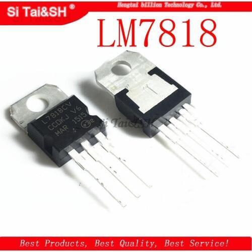 10PCS L7818CV TO220 L7818 TO-220 7818 LM7818 MC7818 new and original IC