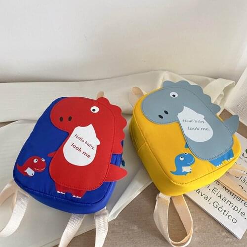 Cartoon Dinosaur Mini Backpack for Kids Cute Small Animation School Bag Girls Child Back Pack Bag 2021 Light Knapsack Boys New