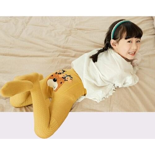 Cartoon Girls' Leggings Animal Pattern Childrens Pantyhose Baby Summer Breathable Socks