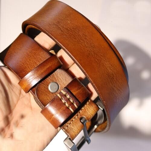 Leather belt men Belt for Men Cow genuine leather strap Designer Belts Male ceinture homme High Genuine Leather Belt