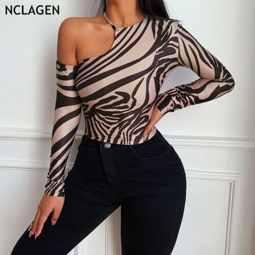 Женские полосатые футболки NCLAGEN China At AliExpress