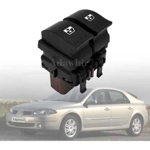Front Door with Anti-pinch Protection Left and Right Rear Window Control Switch for Renault Laguna II 8200315040 8200315050